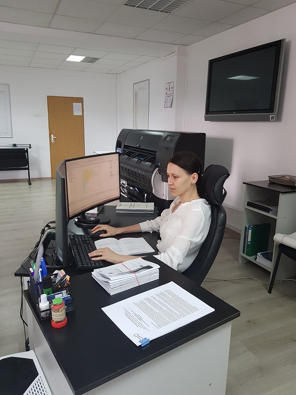 Redactarea unei hărți analogice de navigație